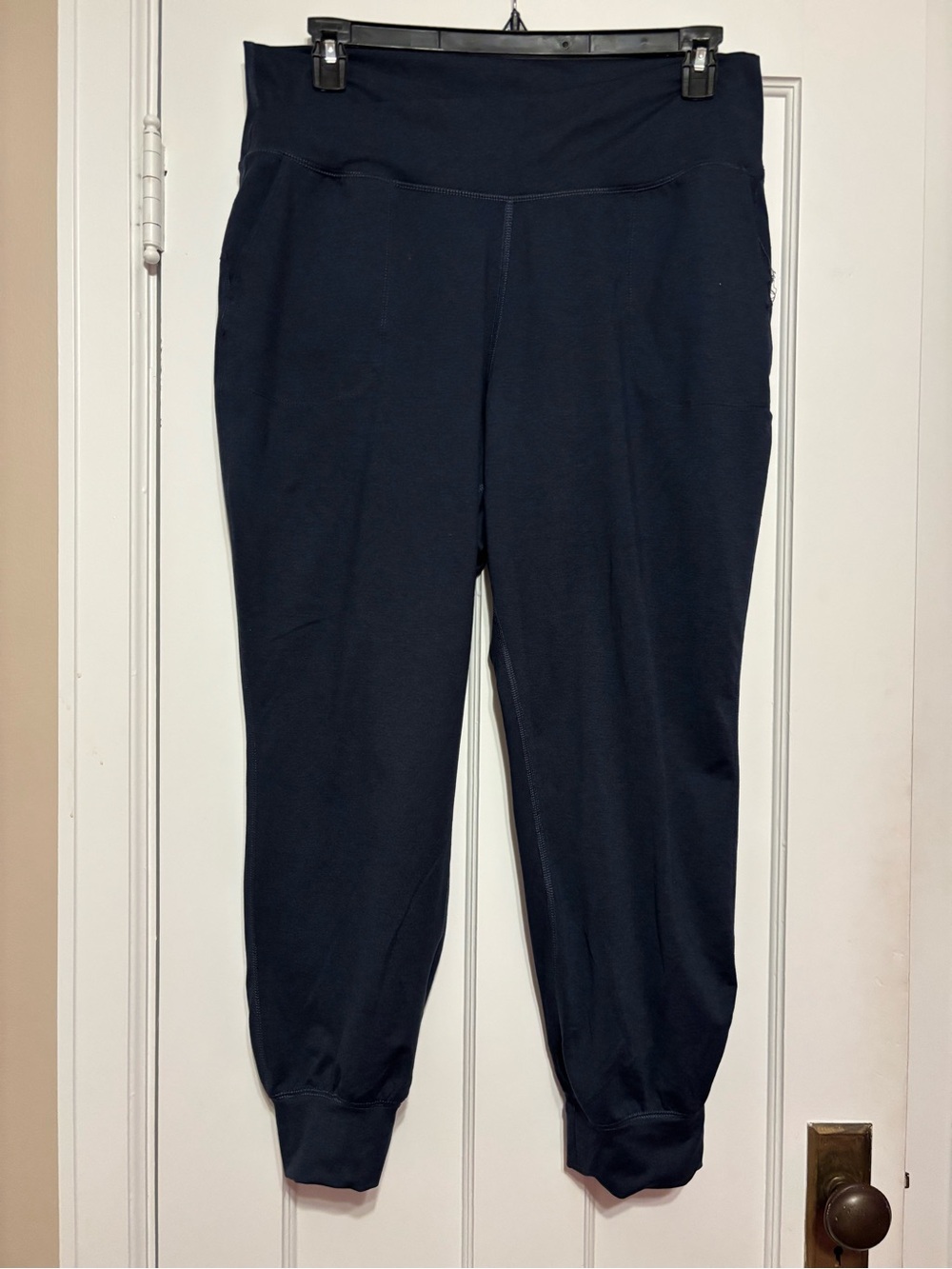 Womens old Navy Blue Pull-On Jogger legging sweatpants size xl